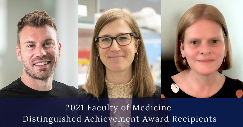 2021 Faculty of Medicine Distinguished Achievement Award Recipients